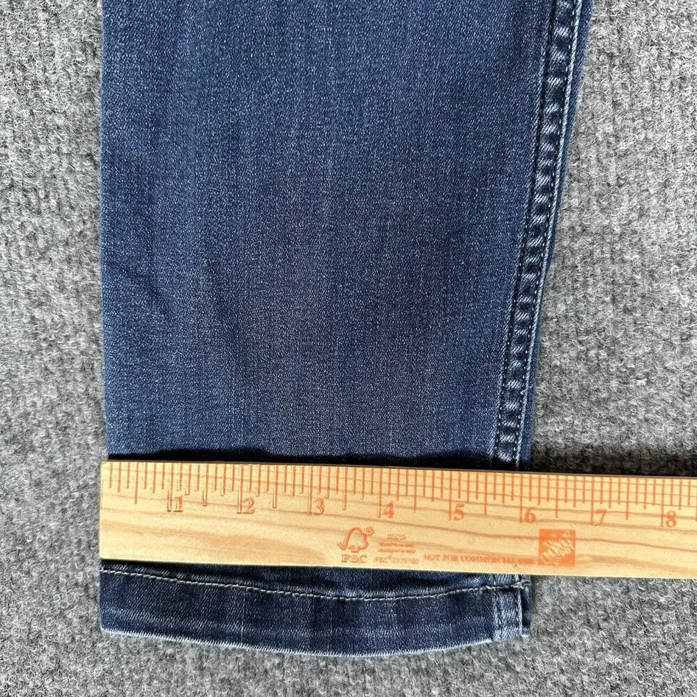 Mugsy Jeans Kinzies Mens 31x29‎ Blue Denim Straight Leg Stretch Low Rise Adult